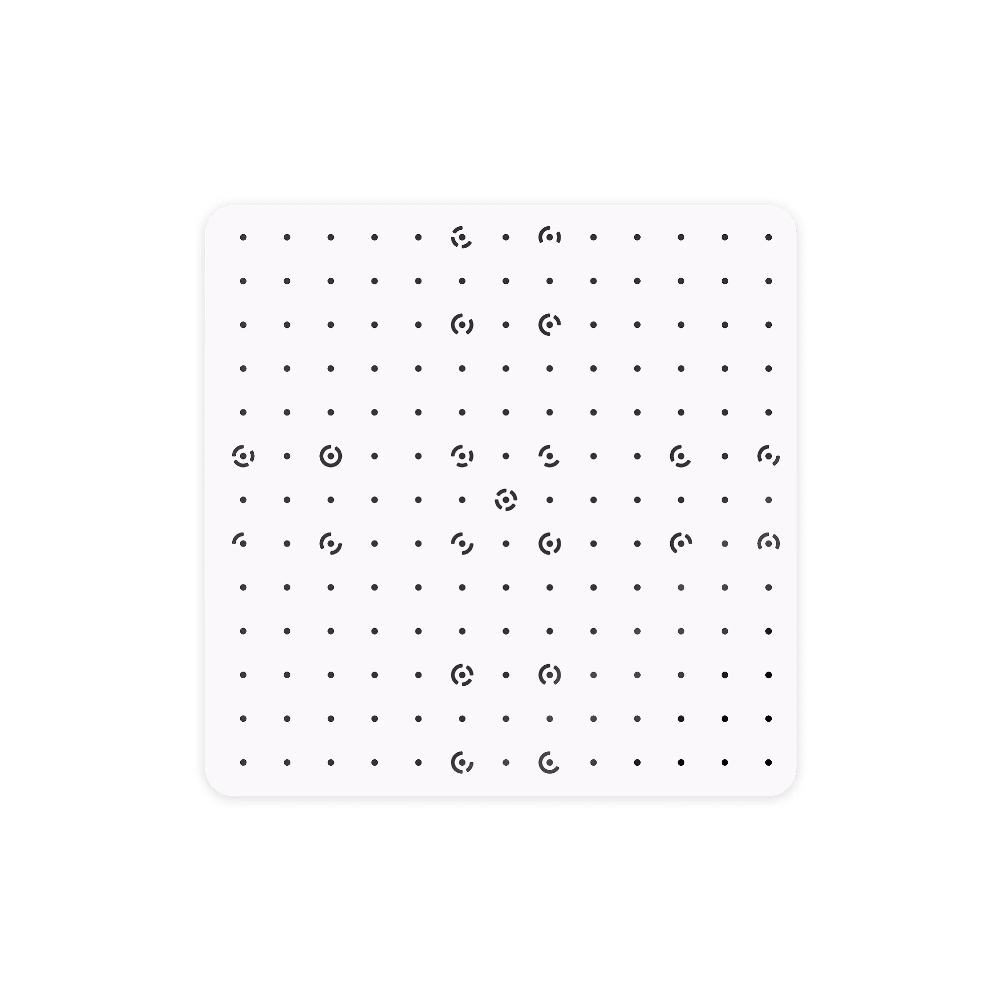 Glass substrate with a high-precision coded calibration surface for INSPIRE 2