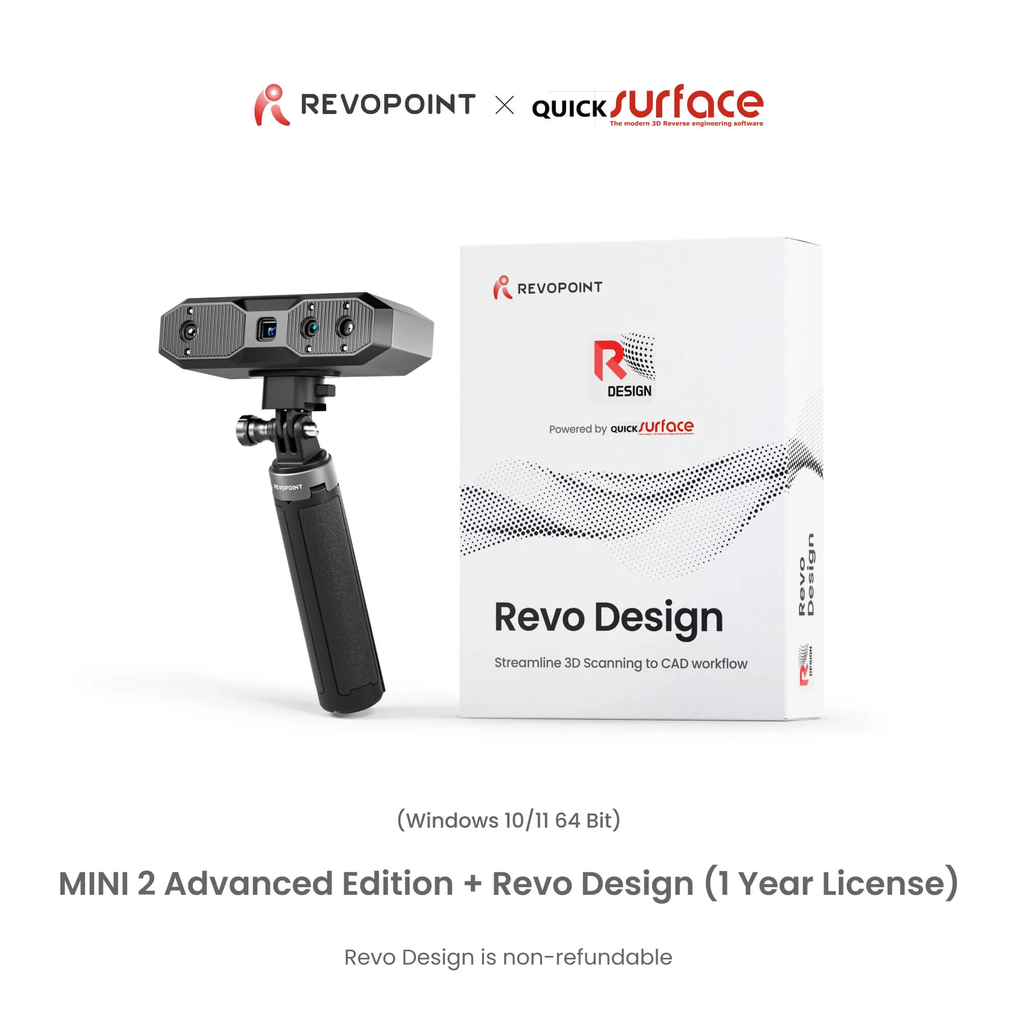 MINI 2 3D Scanner: Blue Light丨Precision 0.02mm - Image 7