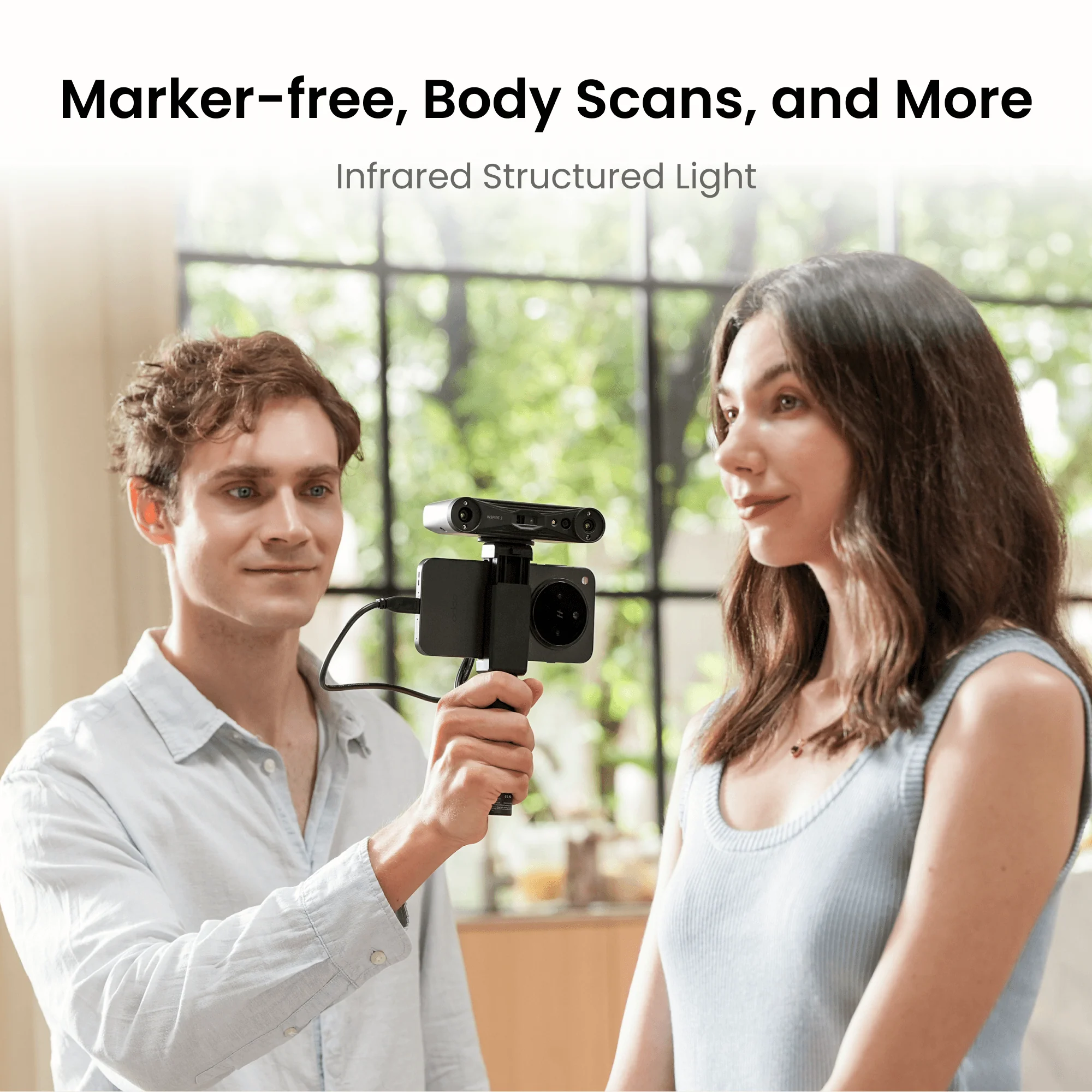 Revopoint INSPIRE 2: Wireless Infrared Laser and Structured Light 3D Scanner - Image 18