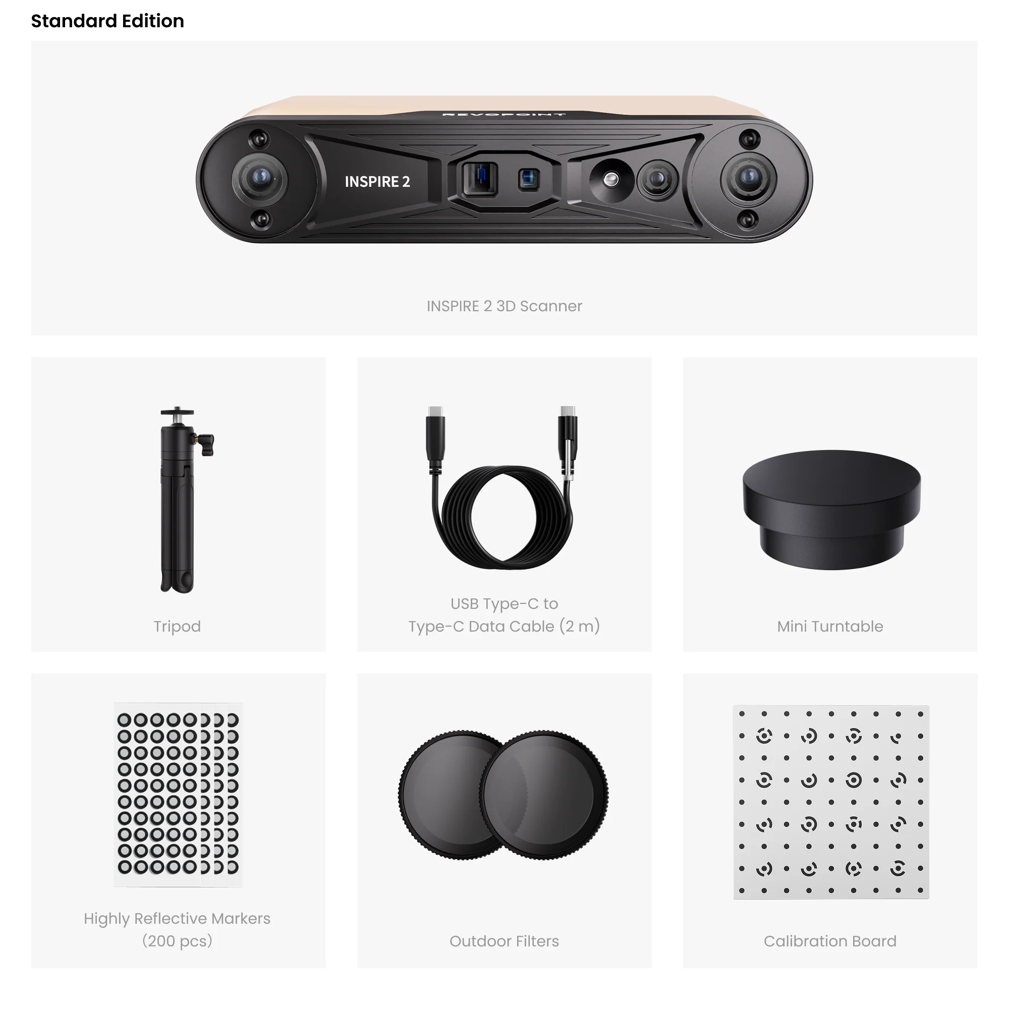 Revopoint INSPIRE 2: Wireless Infrared Laser and Structured Light 3D Scanner - Image 9