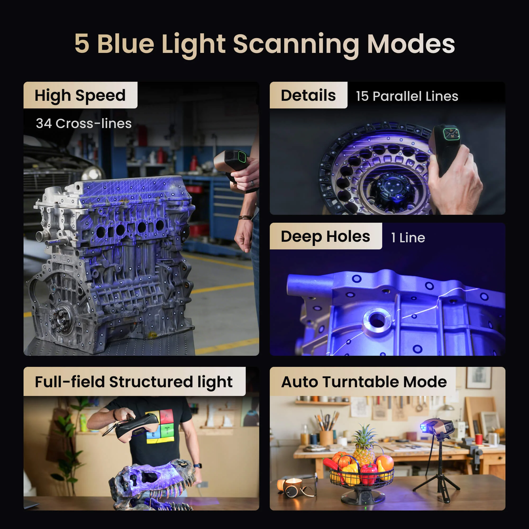 Revopoint MetroY Ultra: High-Performance Wireless 3D Scanner for Small to Medium Workpieces - Image 15