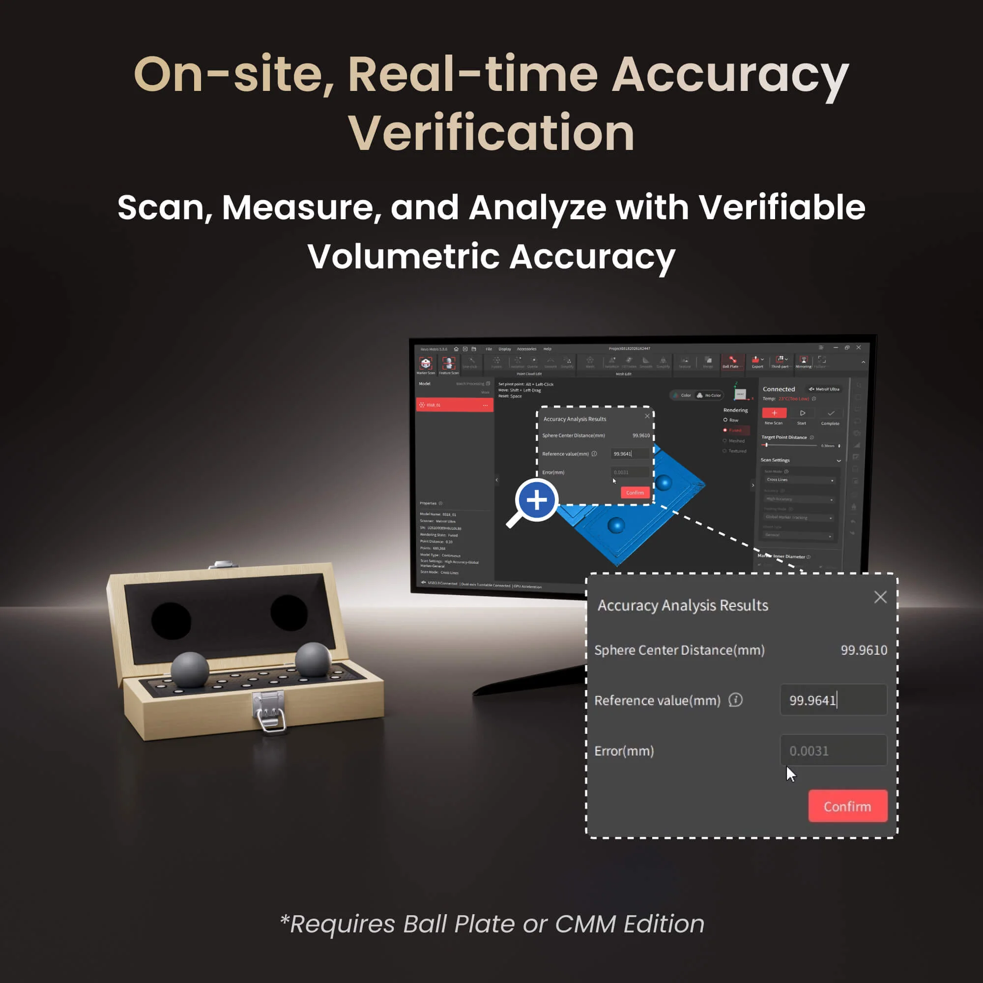 Revopoint MetroY Ultra: High-Performance Wireless 3D Scanner for Small to Medium Workpieces - Image 16