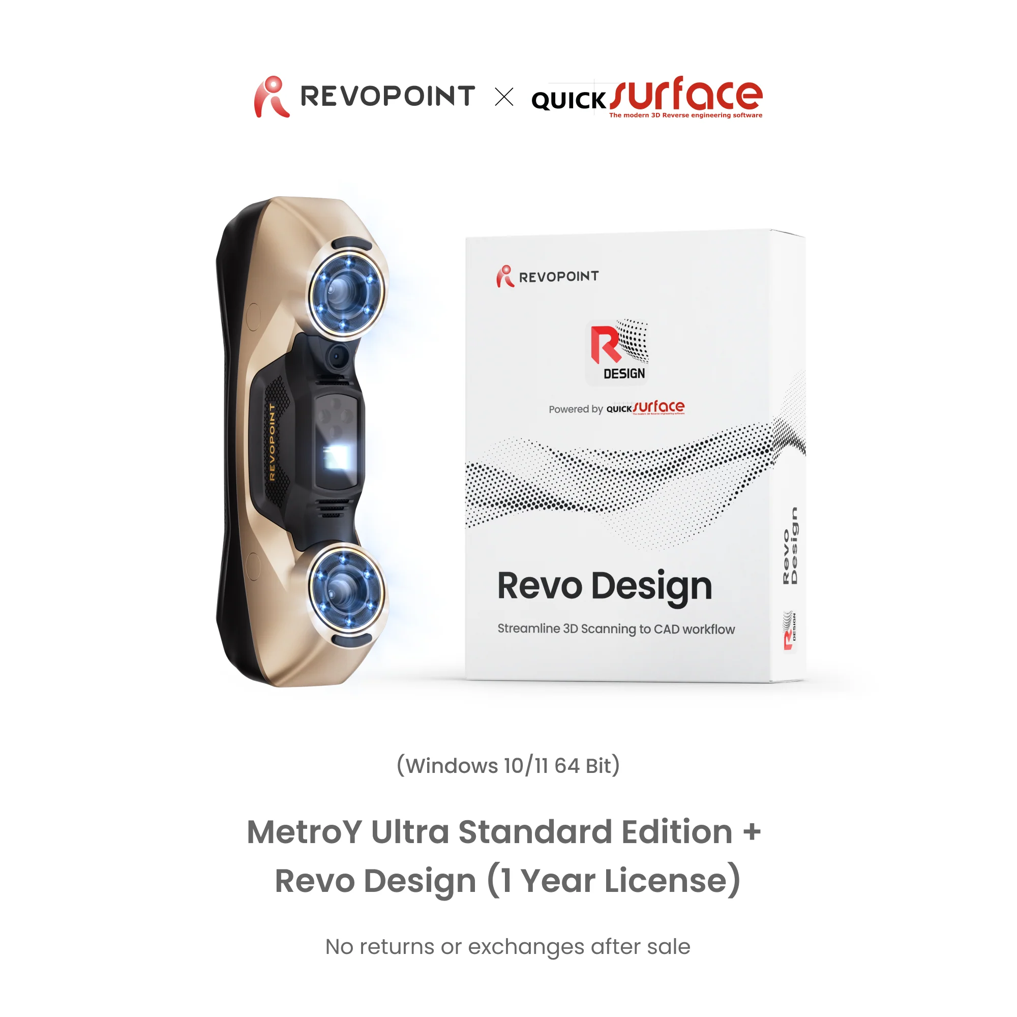 Revopoint MetroY Ultra: High-Performance Wireless 3D Scanner for Small to Medium Workpieces - Image 8