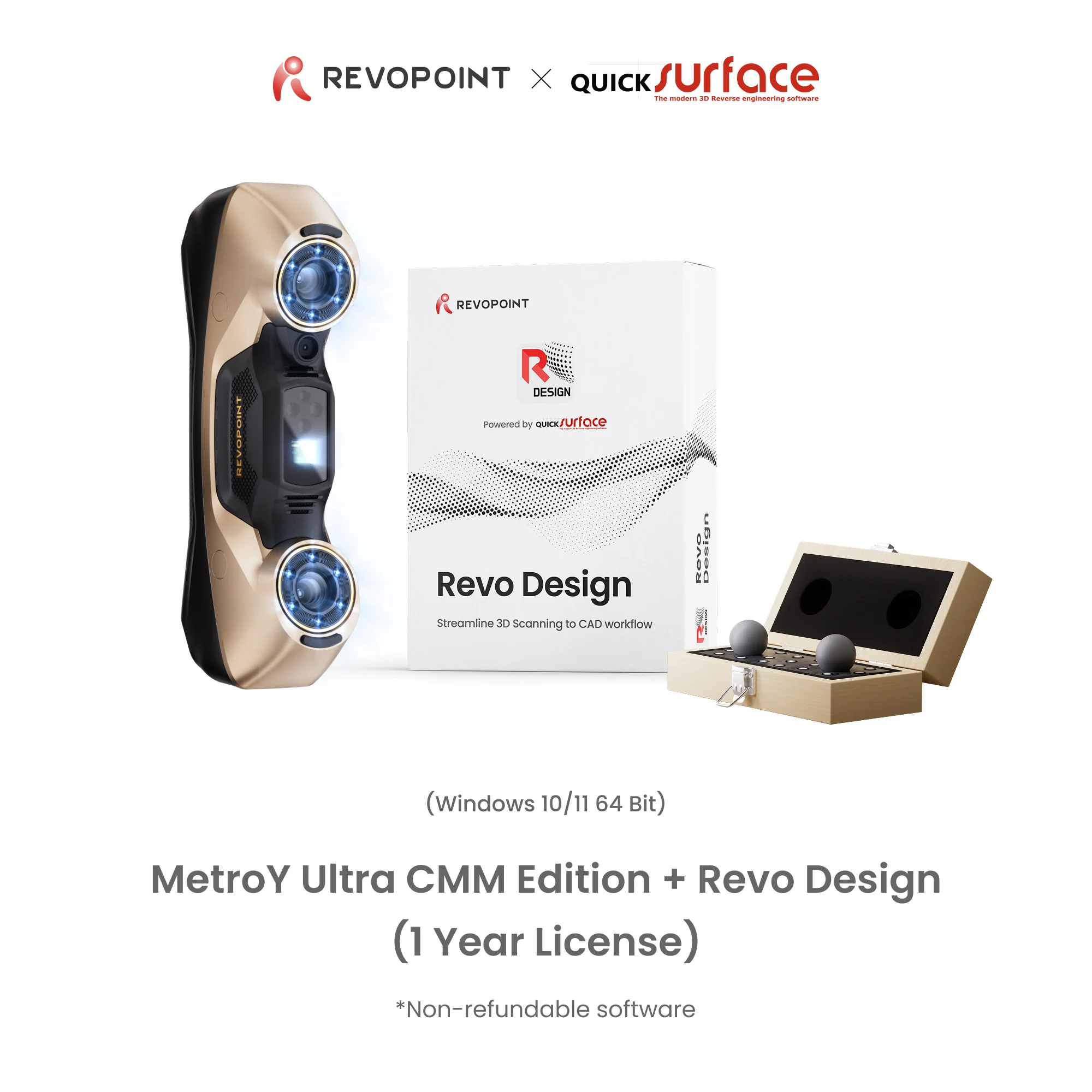 Revopoint MetroY Ultra: High-Performance Wireless 3D Scanner for Small to Medium Workpieces - Image 9