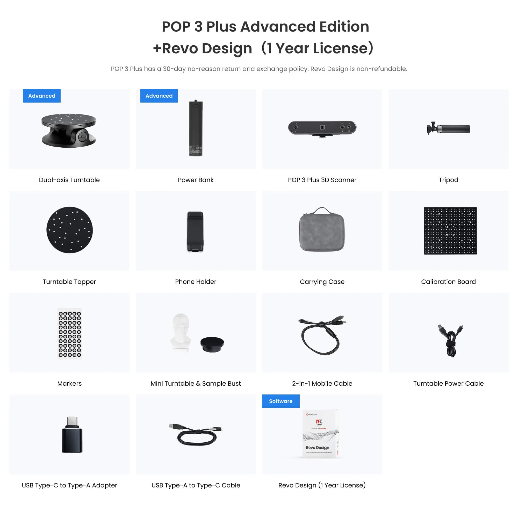 POP 3 Plus: The Handheld 3D Scanner with Color Scans - Revopoint - Image 7