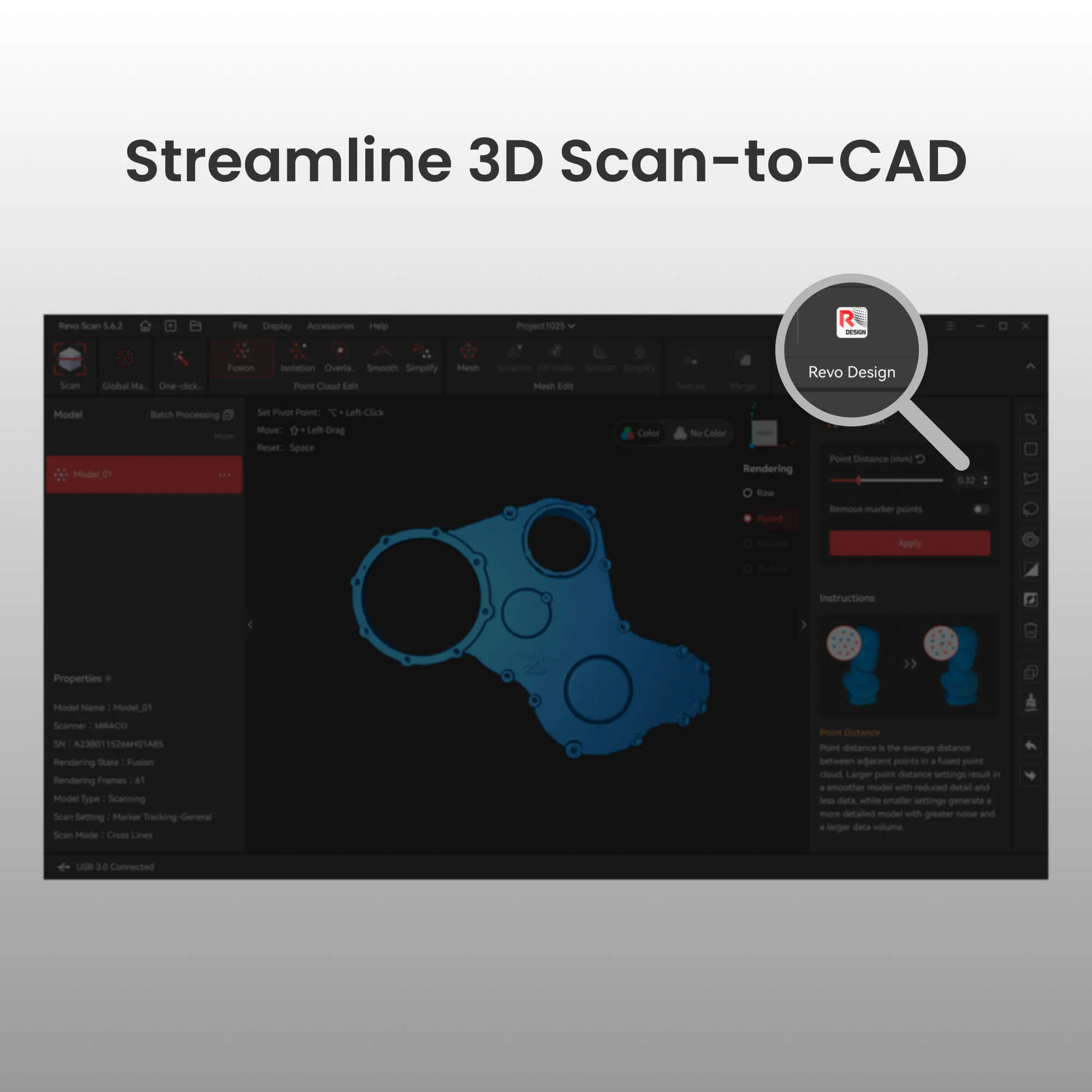 Revo Design & Revo Design Pro | Advanced CAD Software for Reverse Engineering - Image 6