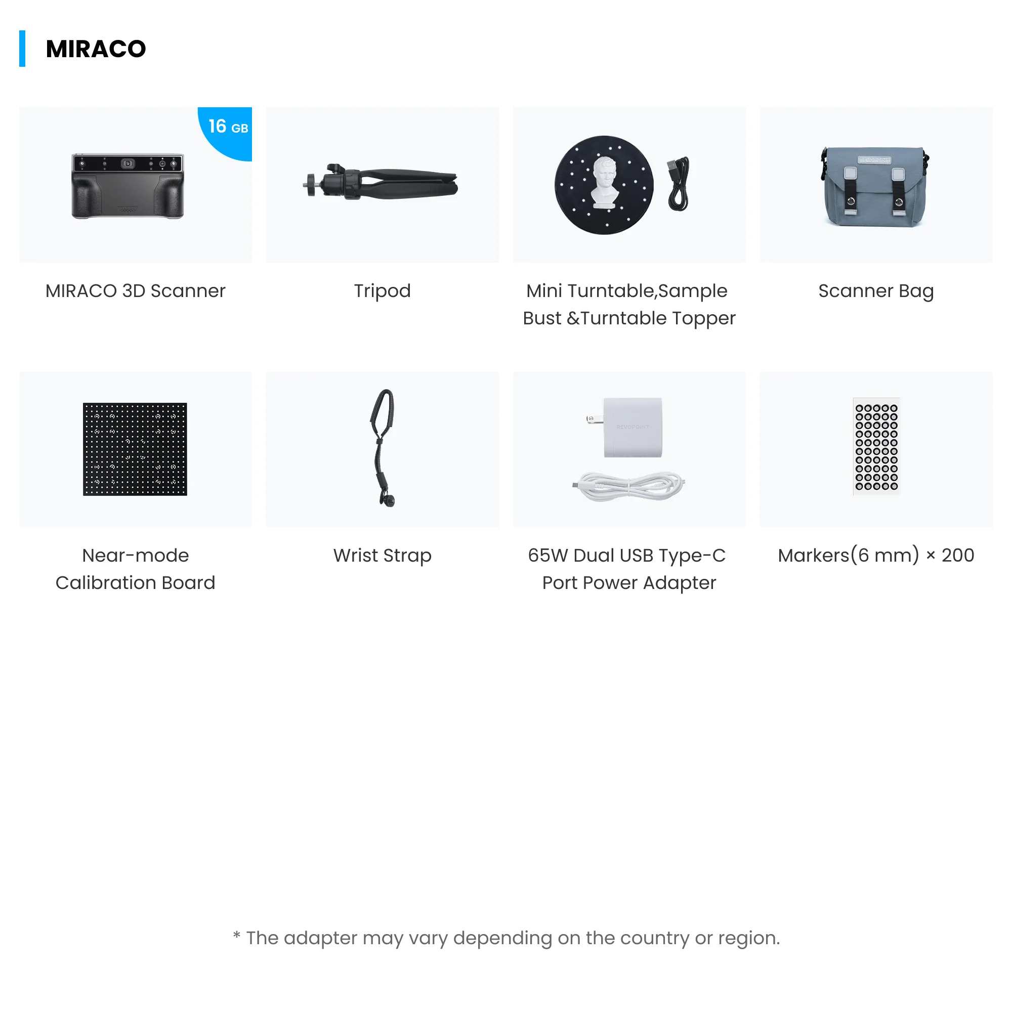 Revopoint MIRACO - Standalone 3D Scanner for Small to Large Objects Scanner - Image 2