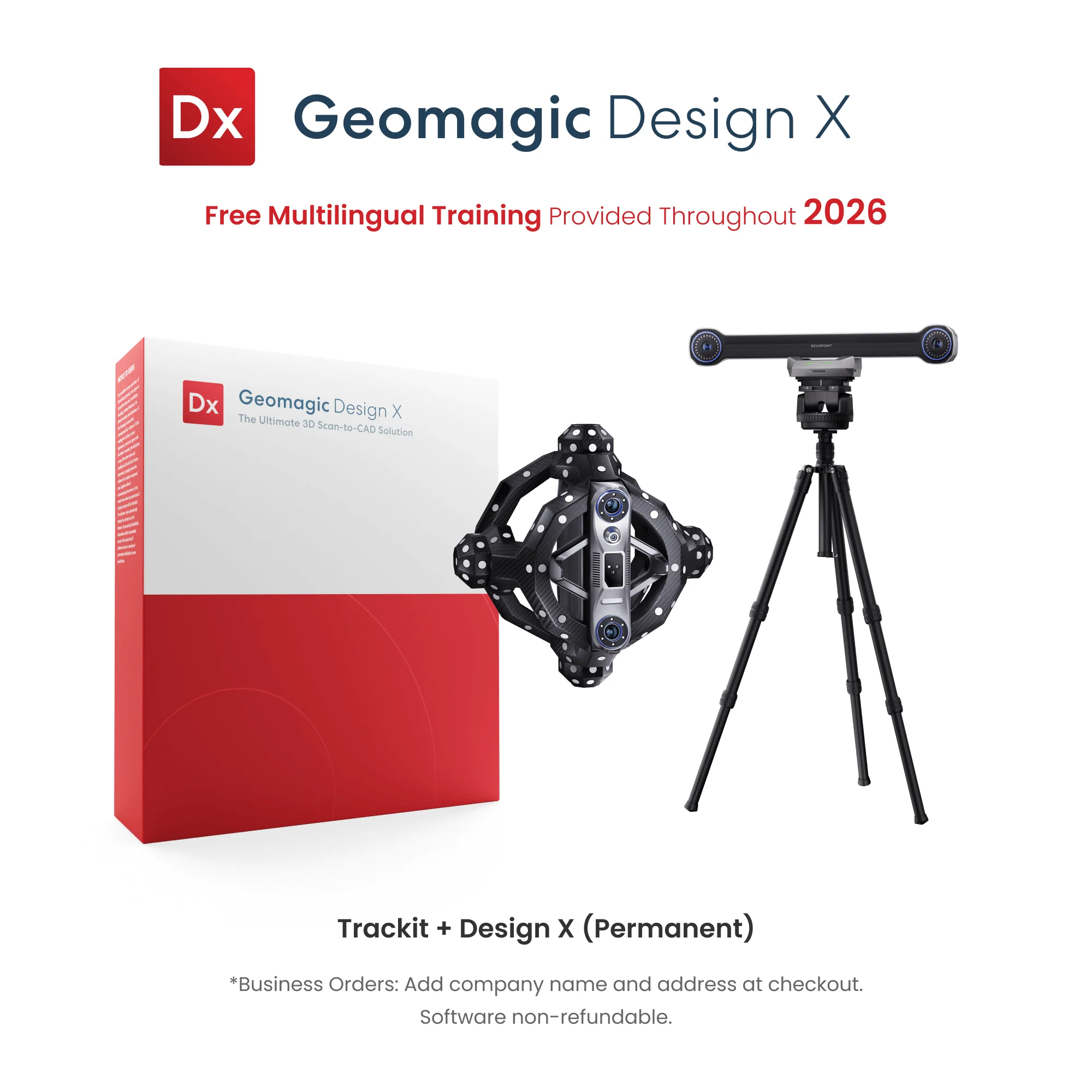Revopoint Trackit: Optical Tracking 3D Scanner for Marker-free Scans - Image 7