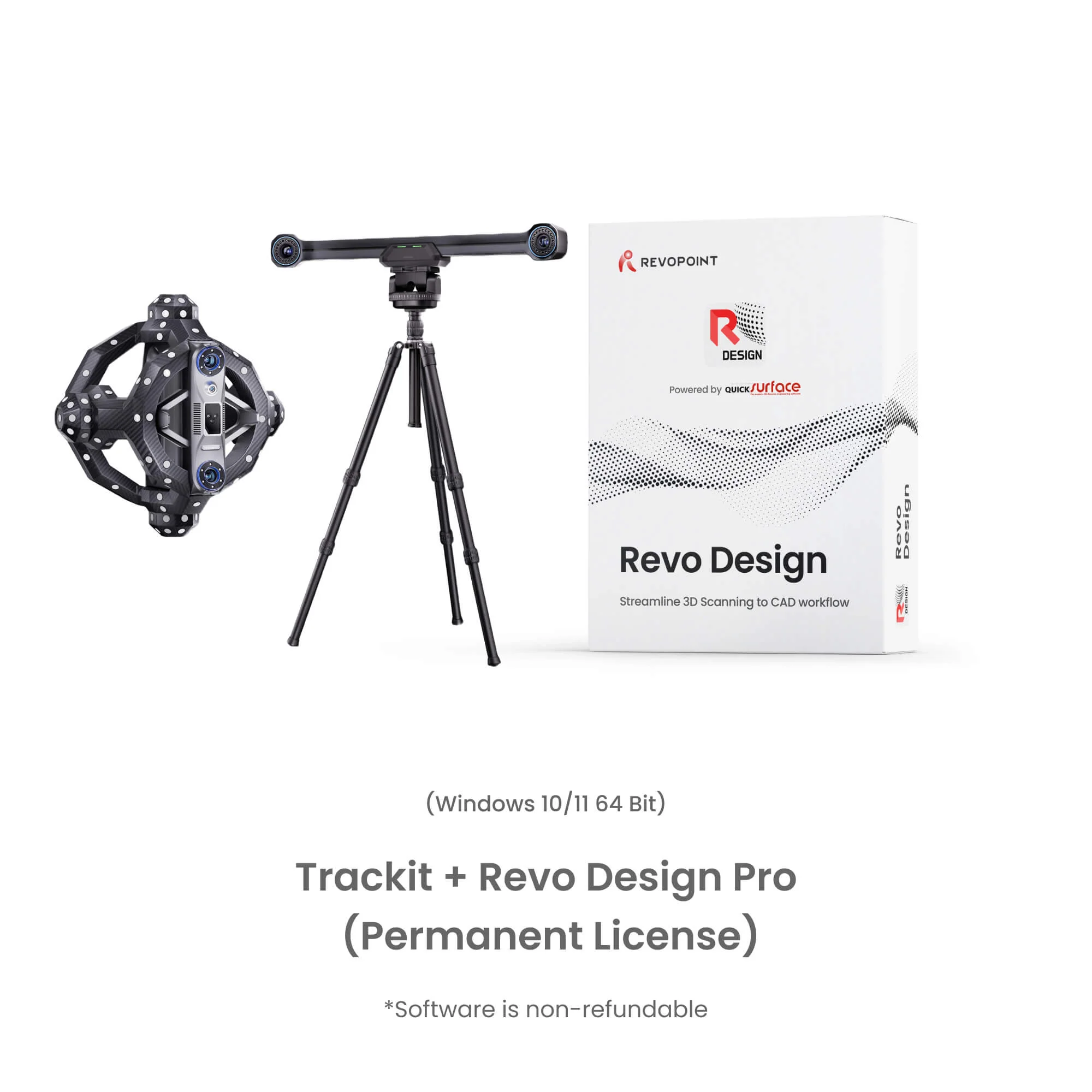 Revopoint Trackit: Optical Tracking 3D Scanner for Marker-free Scans - Image 8